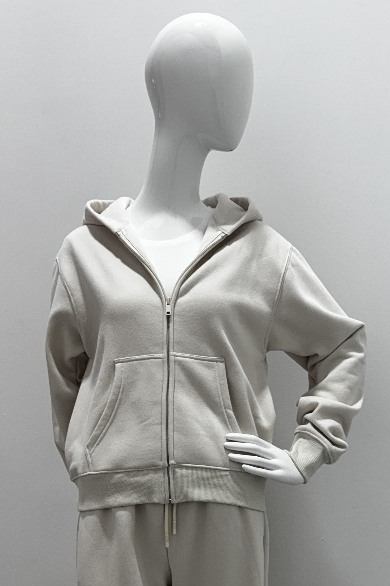 Pull zippé doux en polaire Luna