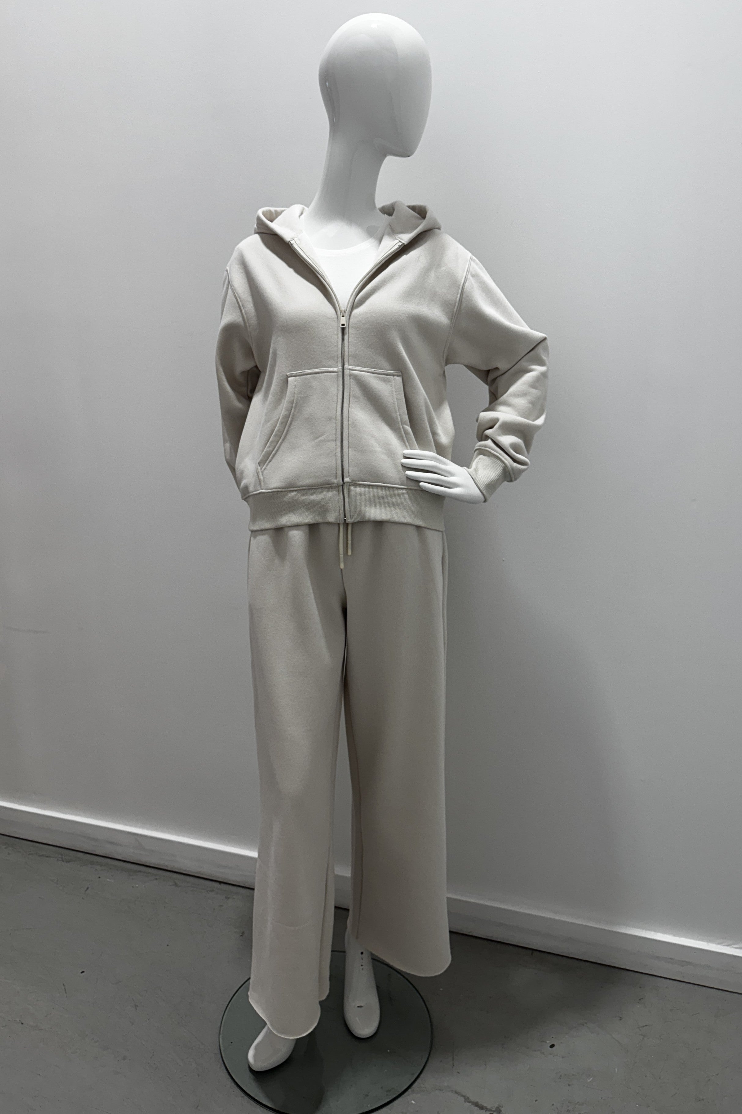 Pull zippé doux en polaire Luna