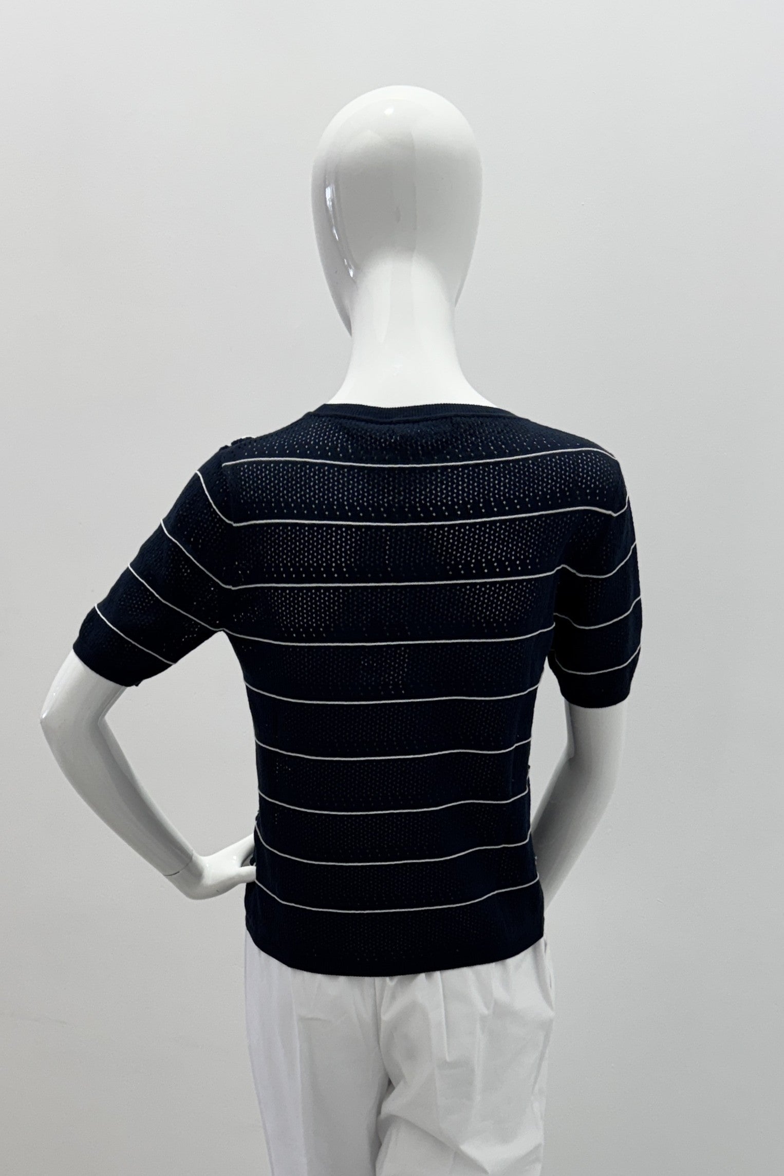Tonet Sweater Navy White