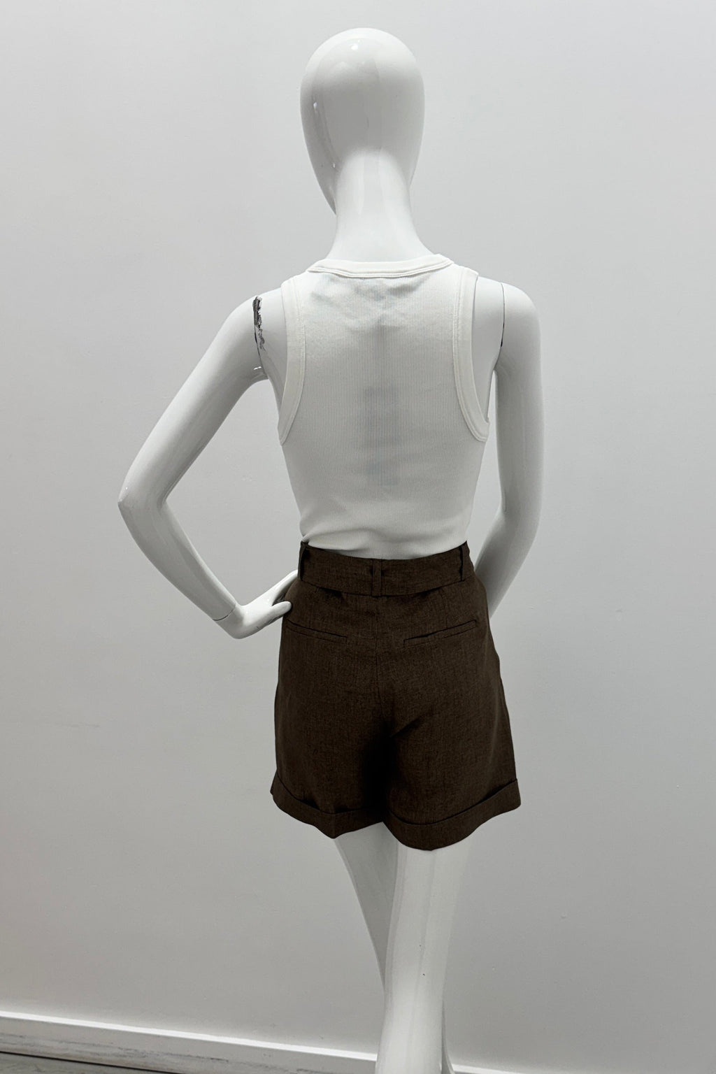 Emanou Zoe Shorts Black/Espresso