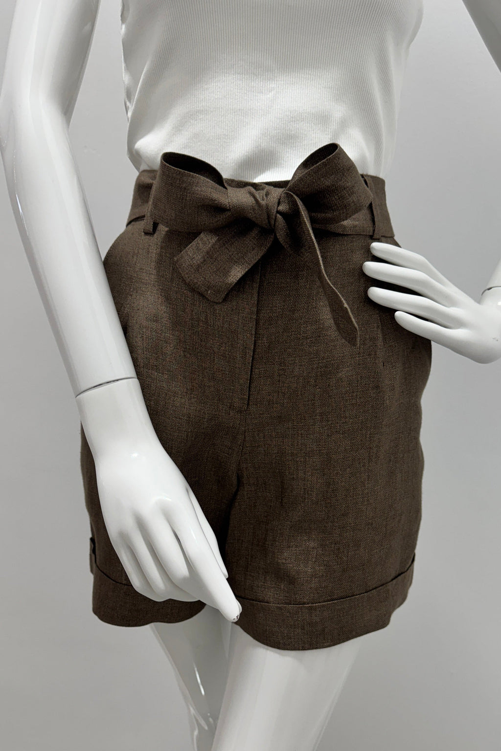 Emanou Zoe Shorts Black/Espresso
