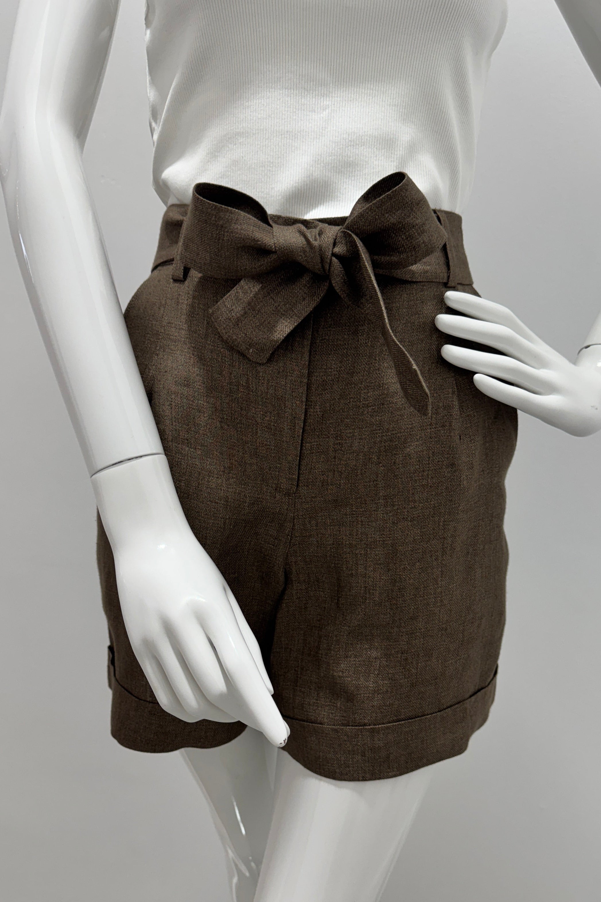 Emanou Zoe Shorts Black/Espresso