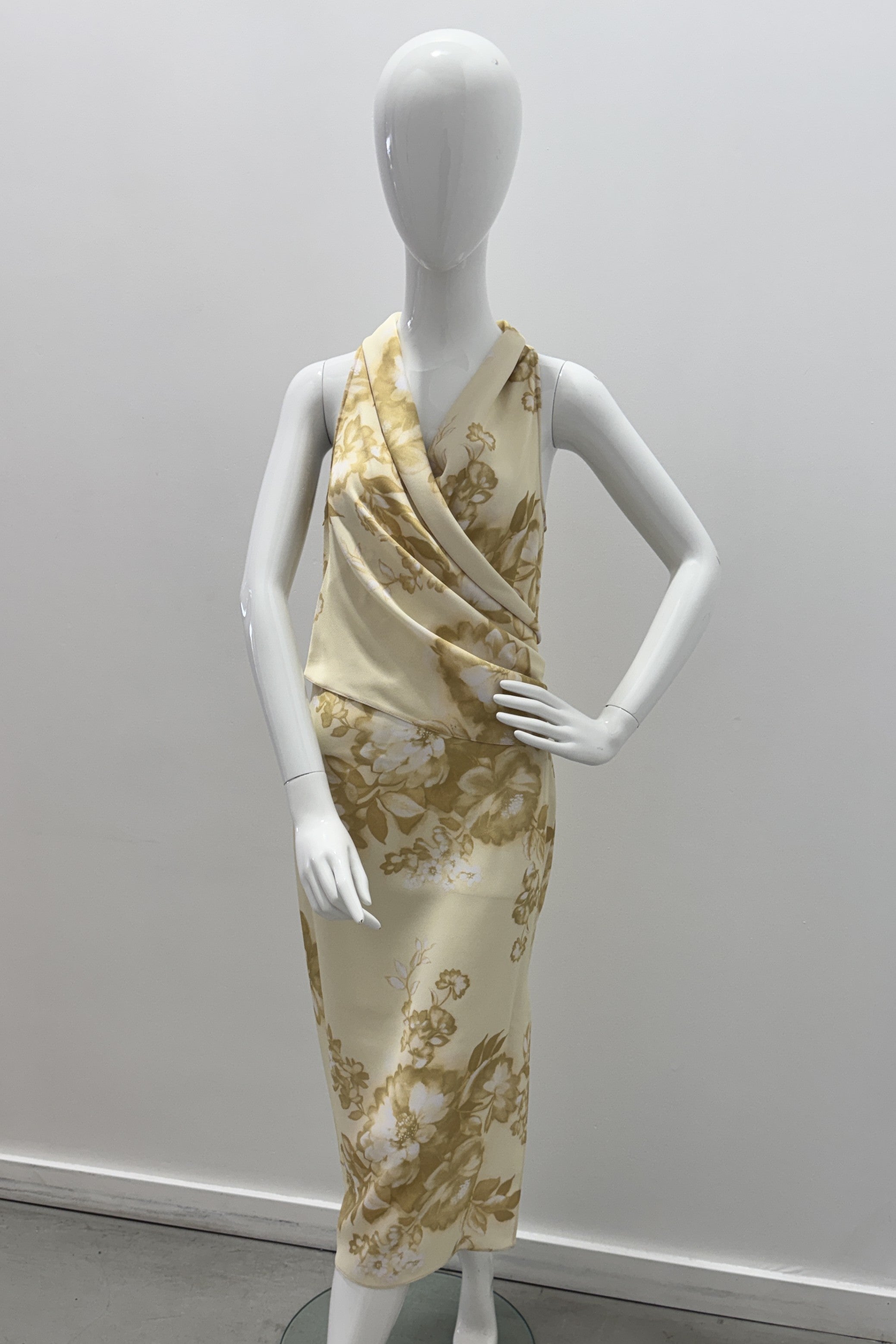 Marella MllGrammo Robe Jaune Clair