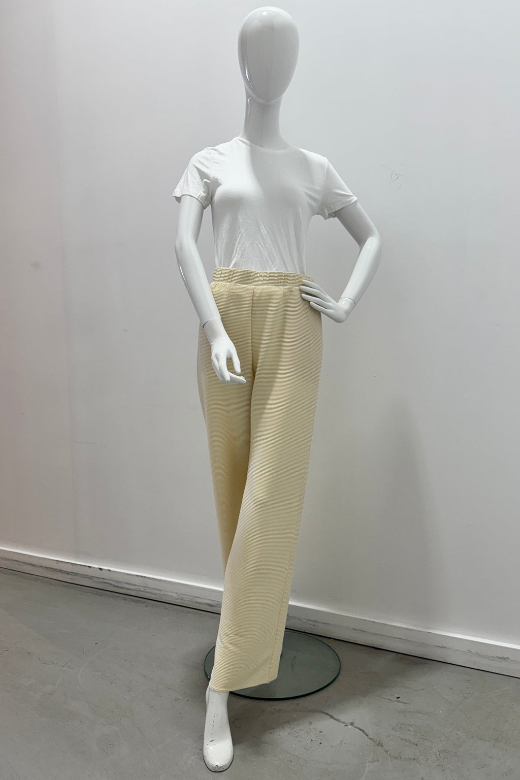 Marella Trousers Wide Leg Cream