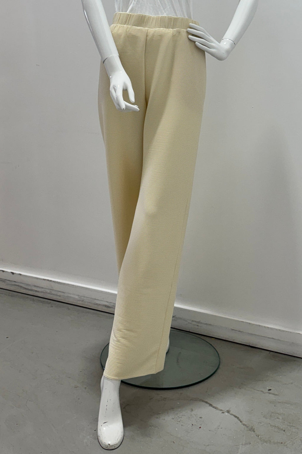 Marella Trousers Wide Leg Cream