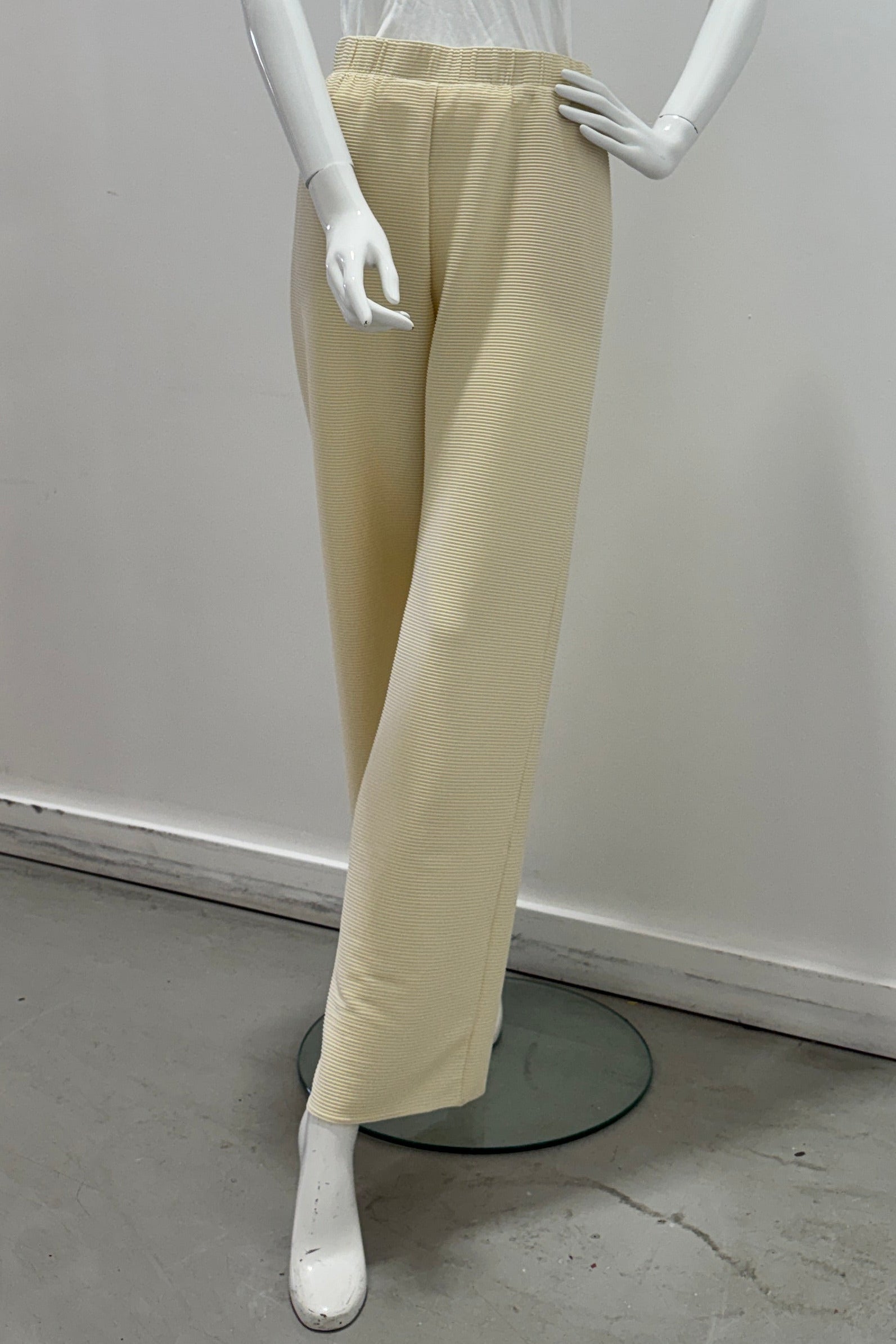 Marella Trousers Wide Leg Cream