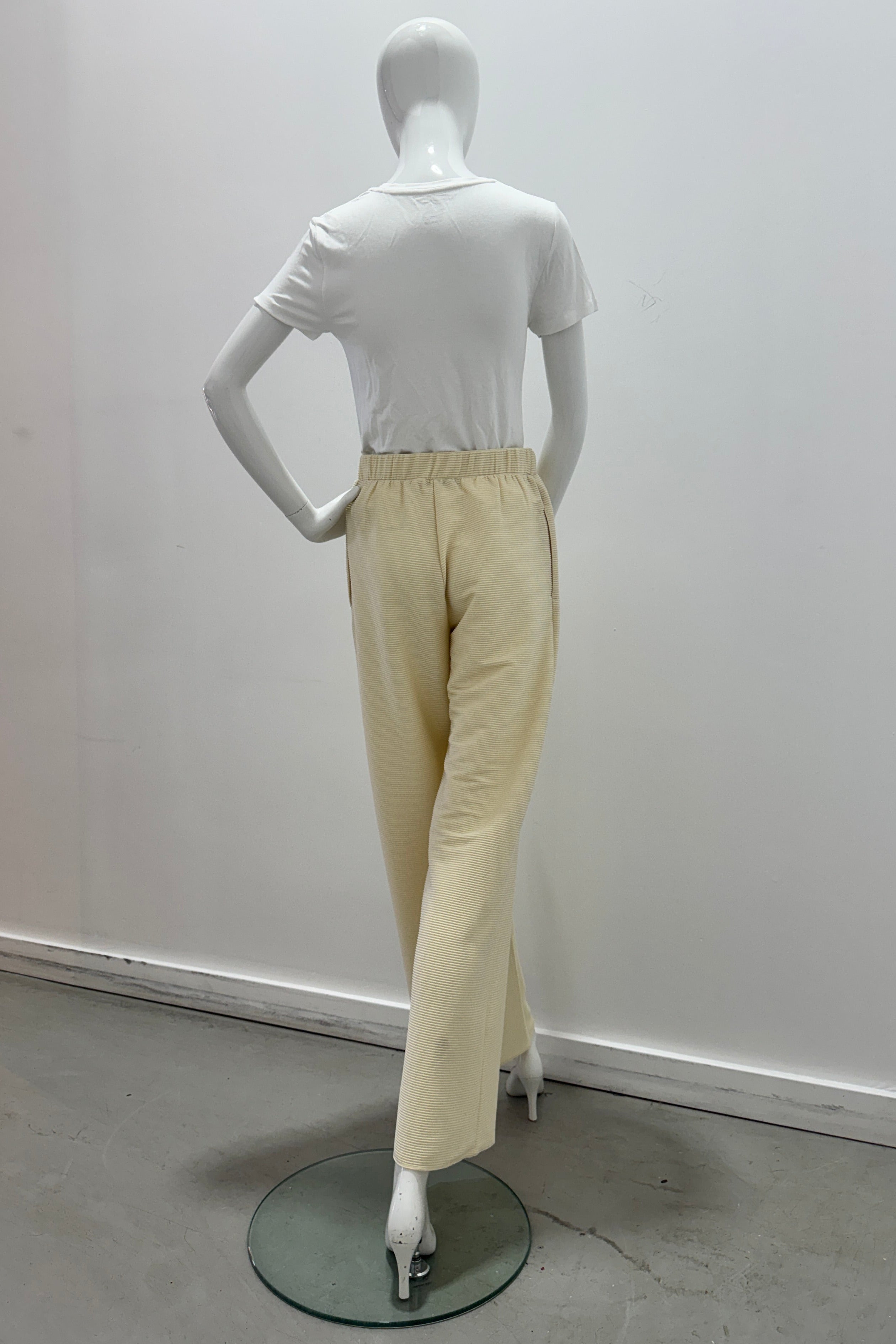 Marella Trousers Wide Leg Cream