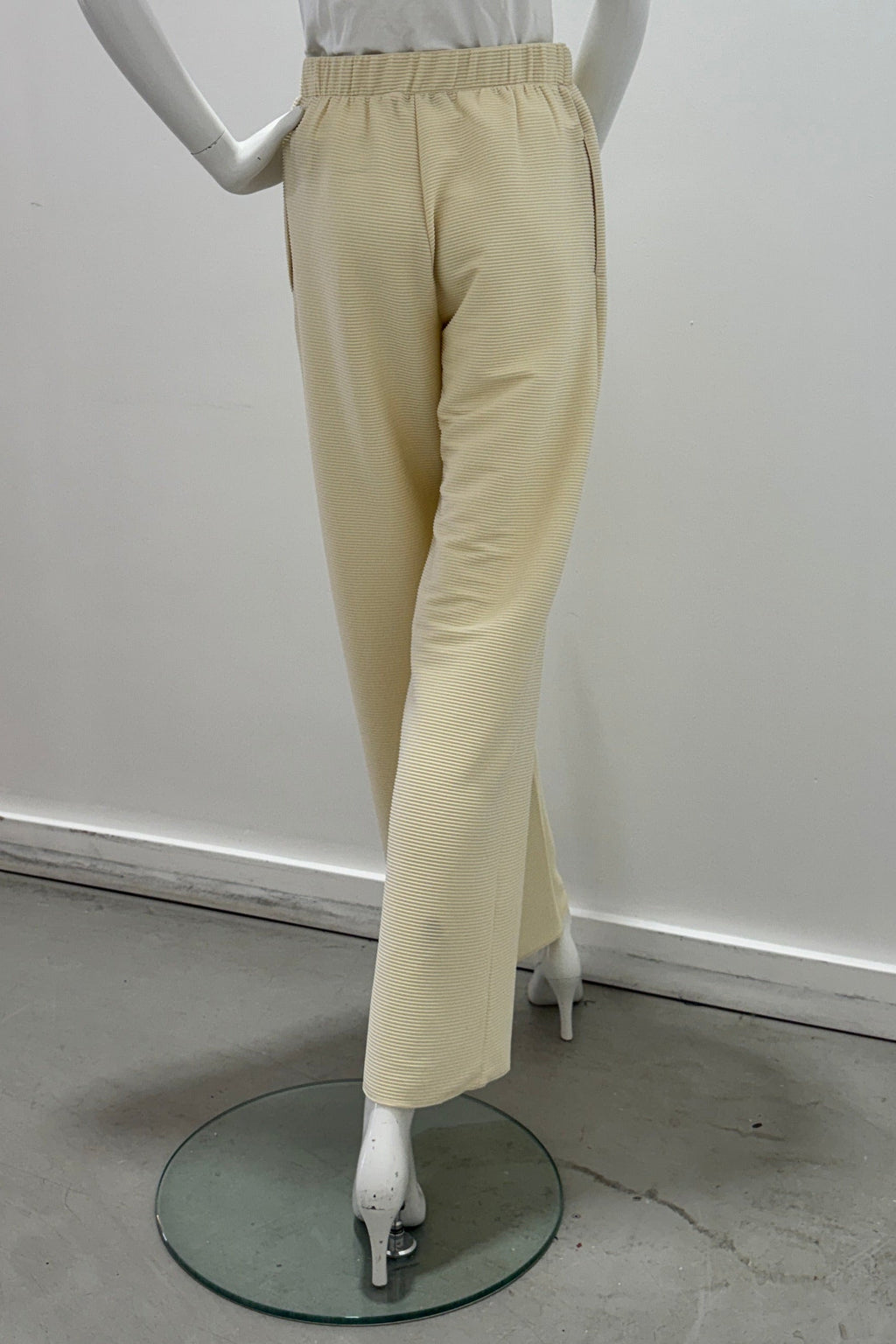 Marella Trousers Wide Leg Cream