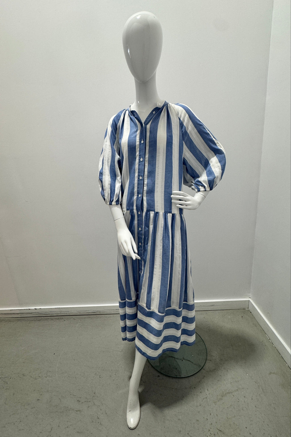 Emanou Sophie Dress + Underskirt White Azure
