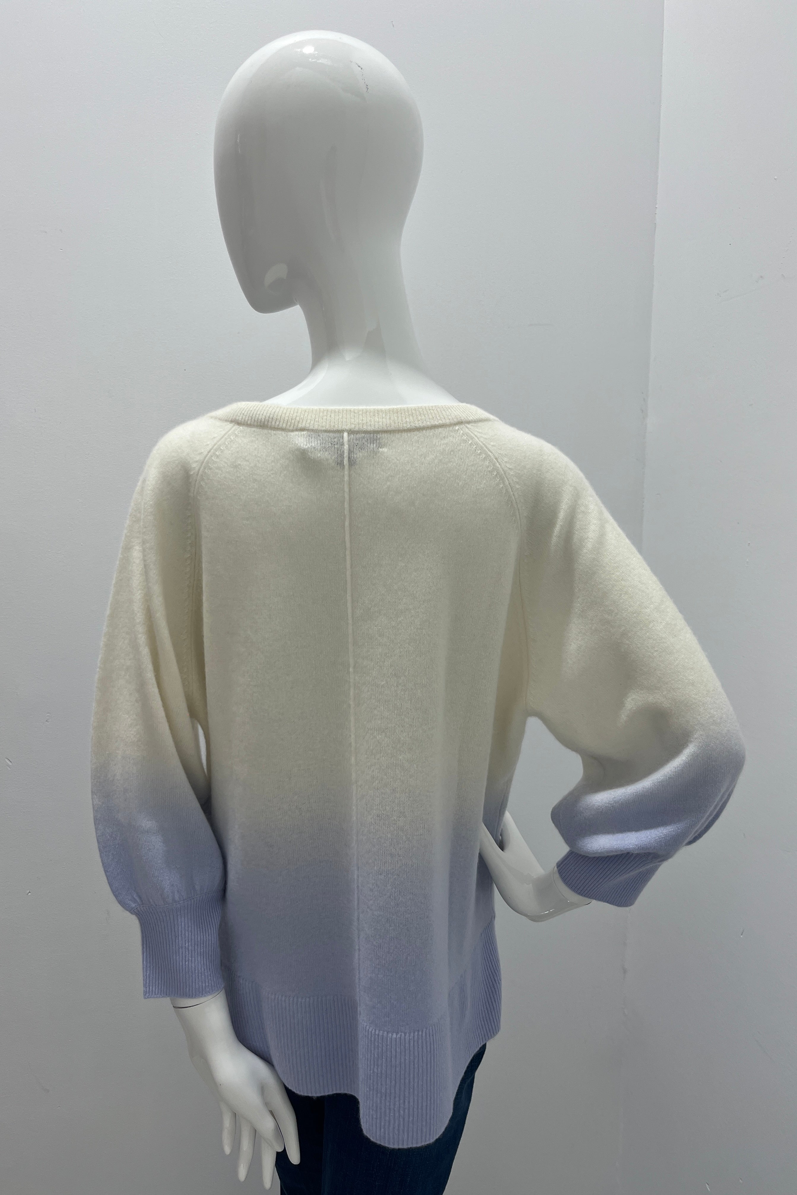 Pull en cachemire ombragé tricoté Repeat