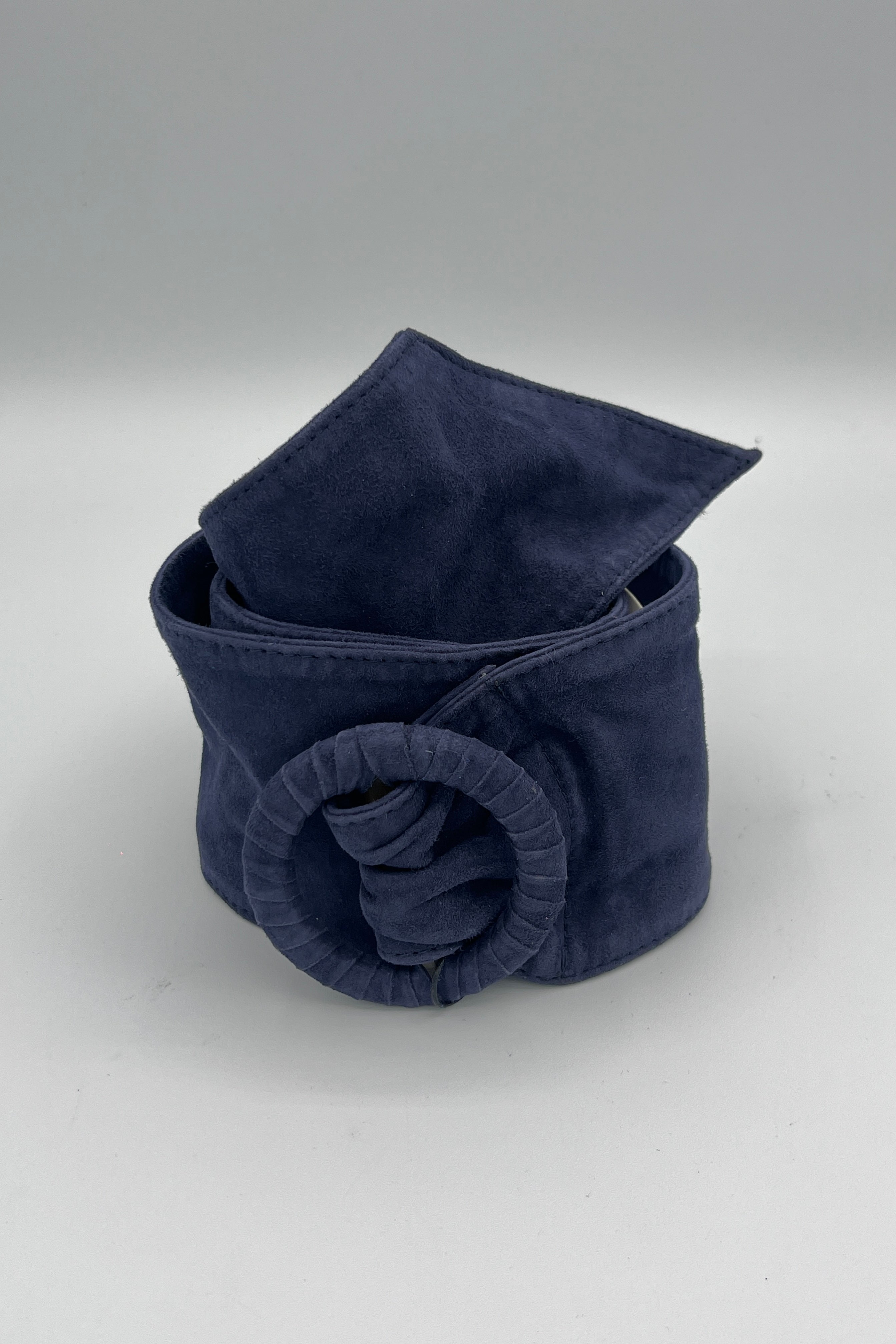 Ceinture en cuir suédé Oui O-Ring