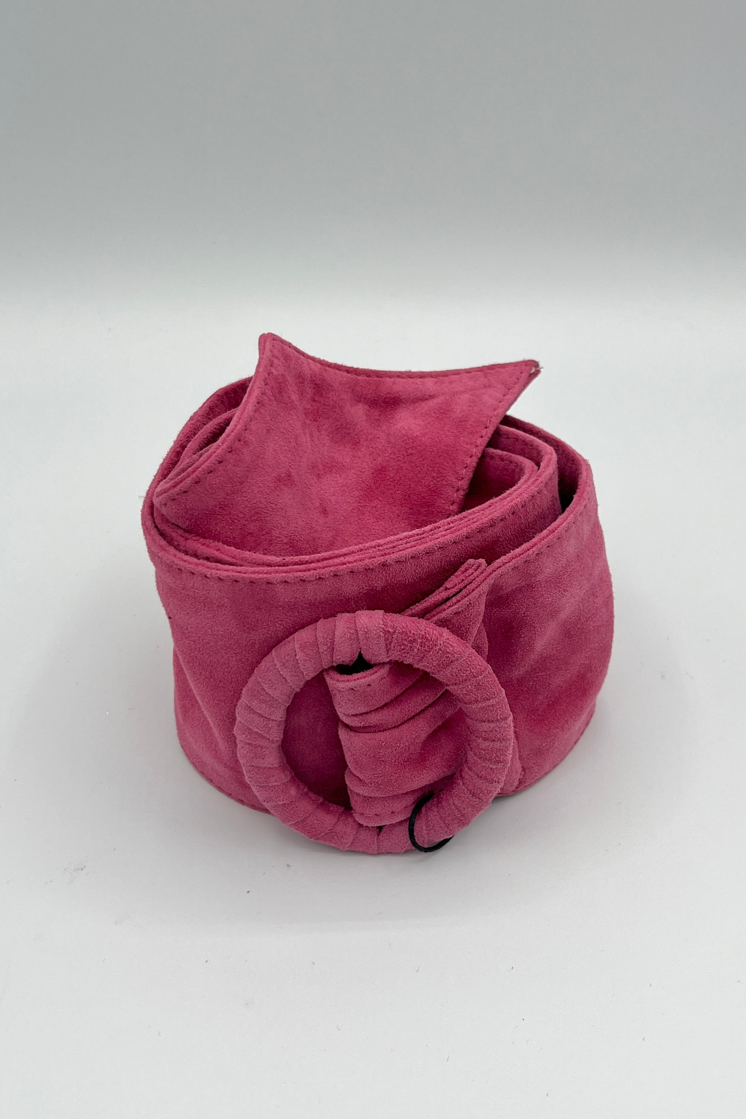 Ceinture en cuir suédé Oui O-Ring