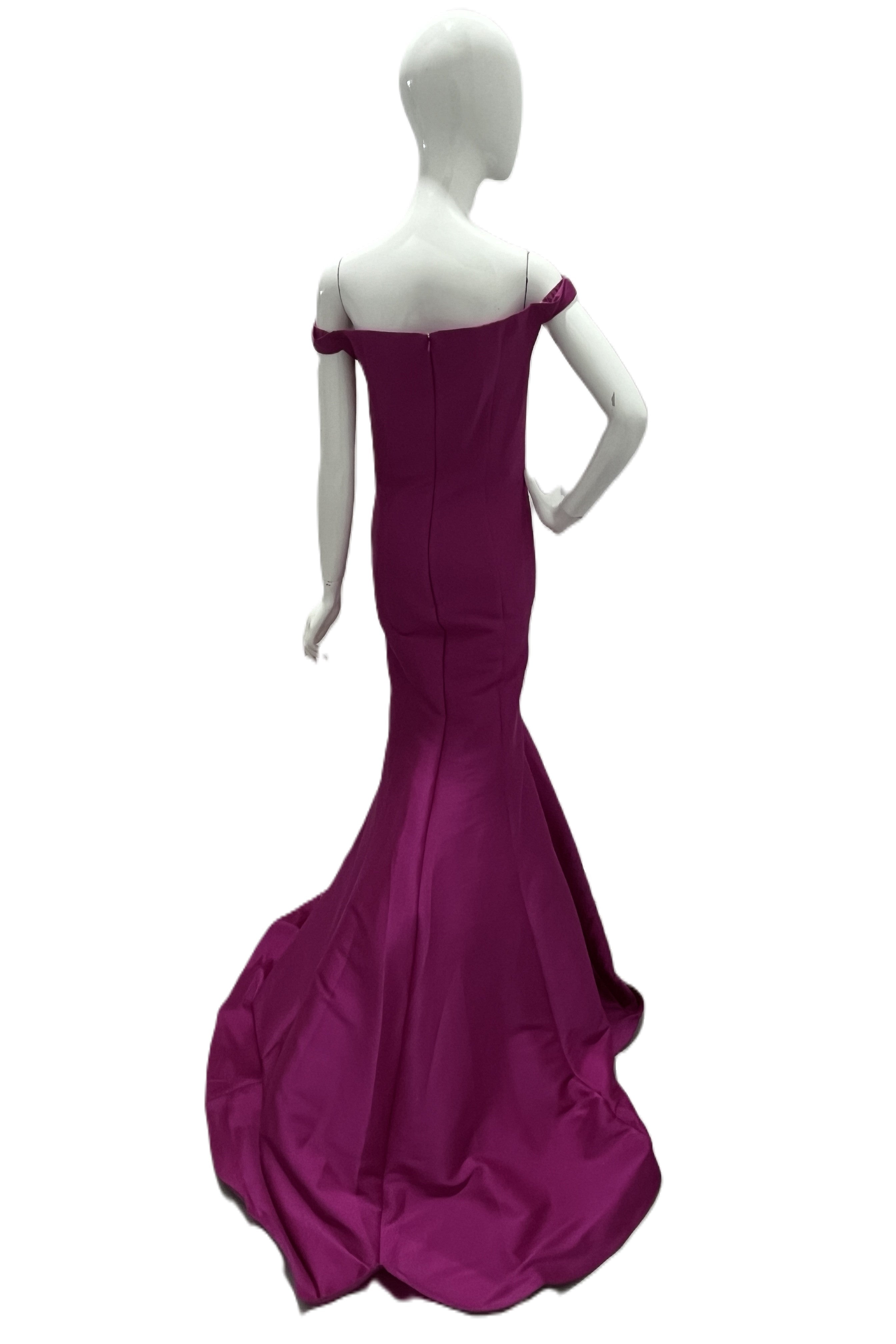 Robe de soirée sirène à épaules dénudées Jovani