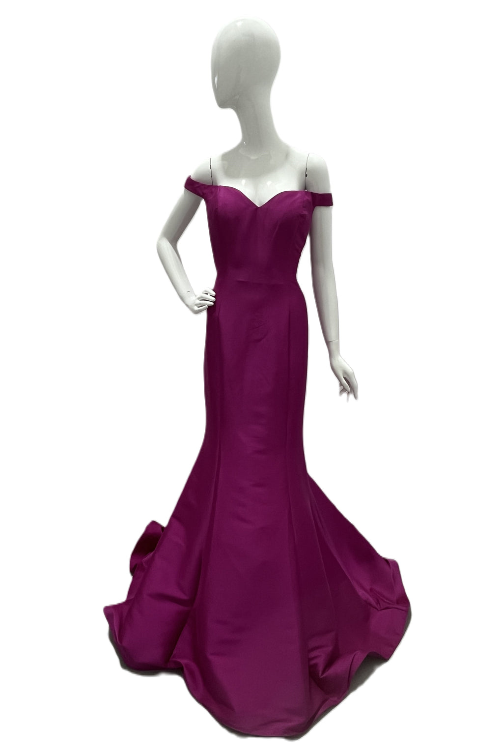 Robe de soirée sirène à épaules dénudées Jovani