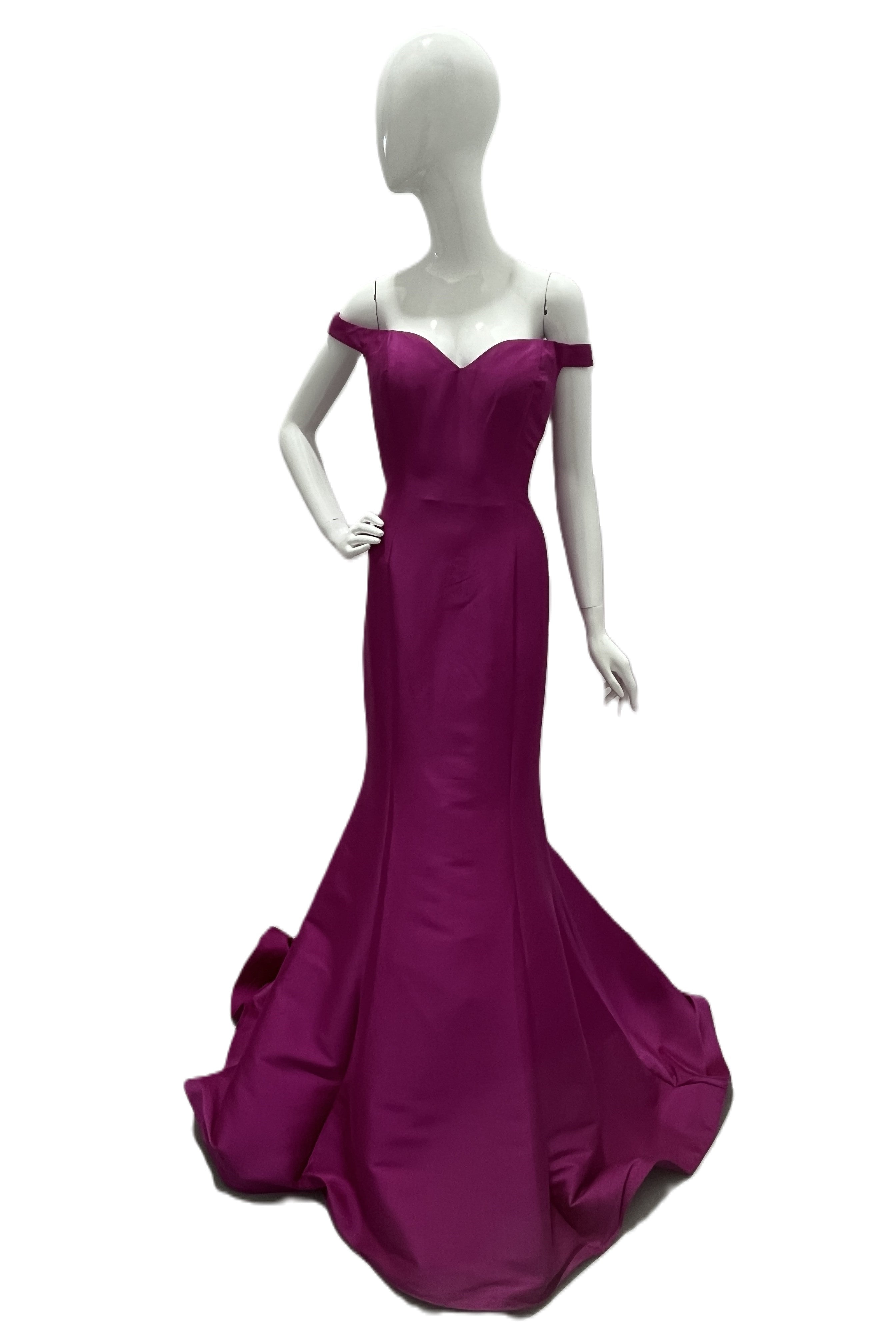 Robe de soirée sirène à épaules dénudées Jovani