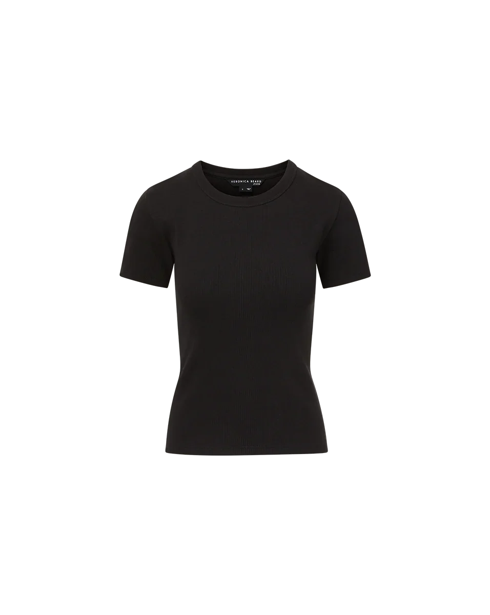 Veronica Beard Pruitt Ribbed Tee