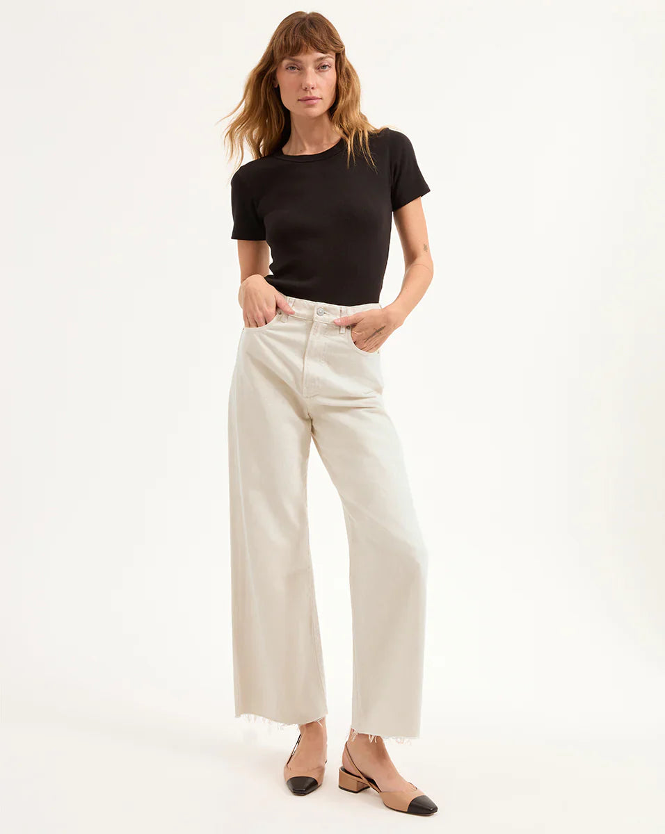Veronica Beard Pruitt Ribbed Tee