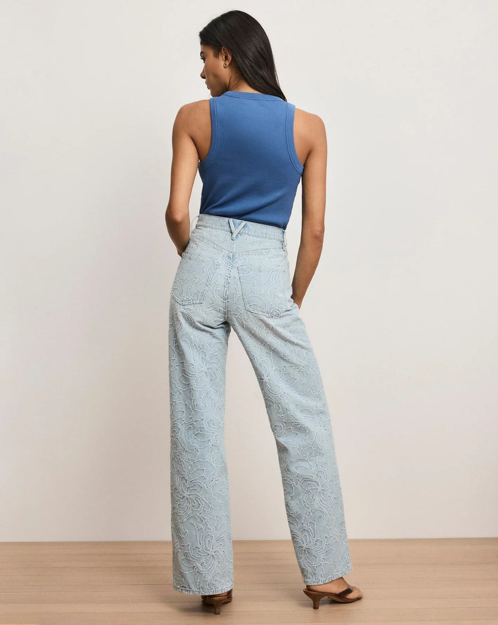 Veronica Beard Jordyn Cropped Tank Top
