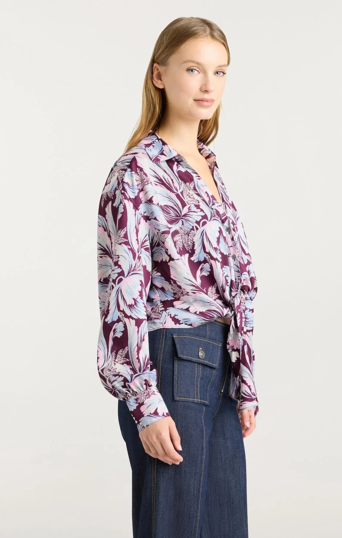 Cinq A Sept Multi Tulip Marianna Top