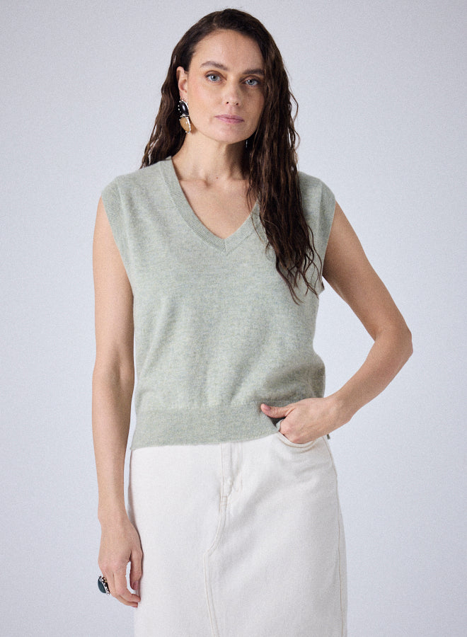 Gilet sans manches en cachemire Notshy Elsie