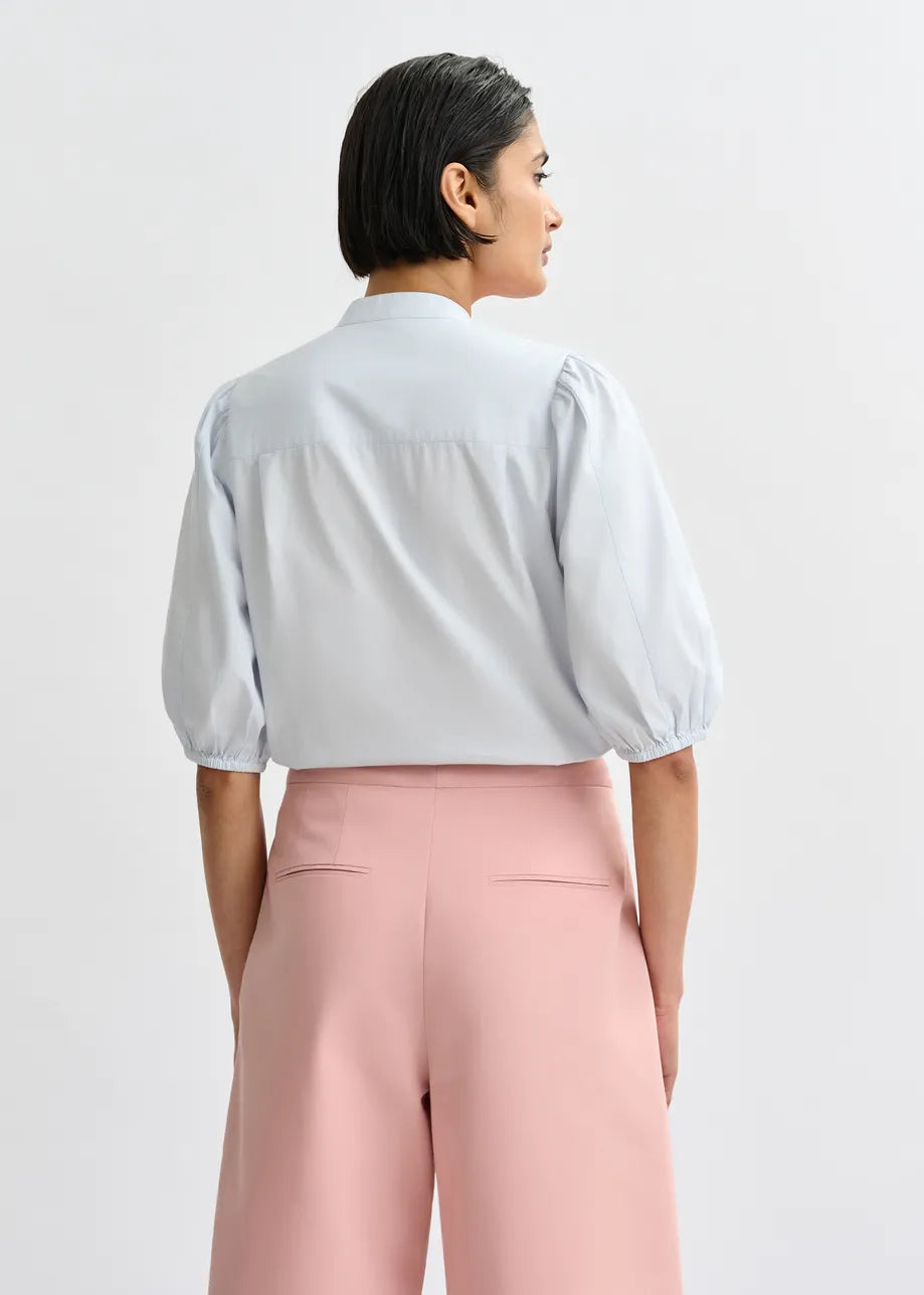 Essentiel Antwerp Jorja Pop Up Rose Shirt Lake View
