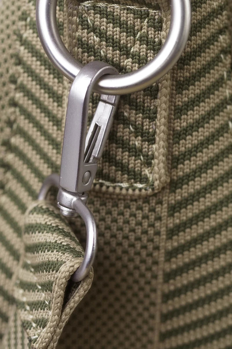 Ilse Jacobsen knitted Crossbody Bag Dark Olive