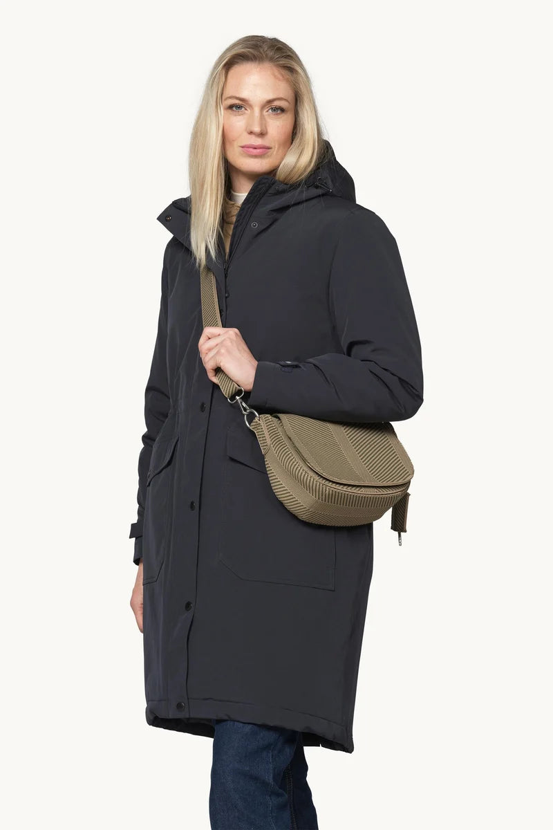 Ilse Jacobsen knitted Crossbody Bag Dark Olive
