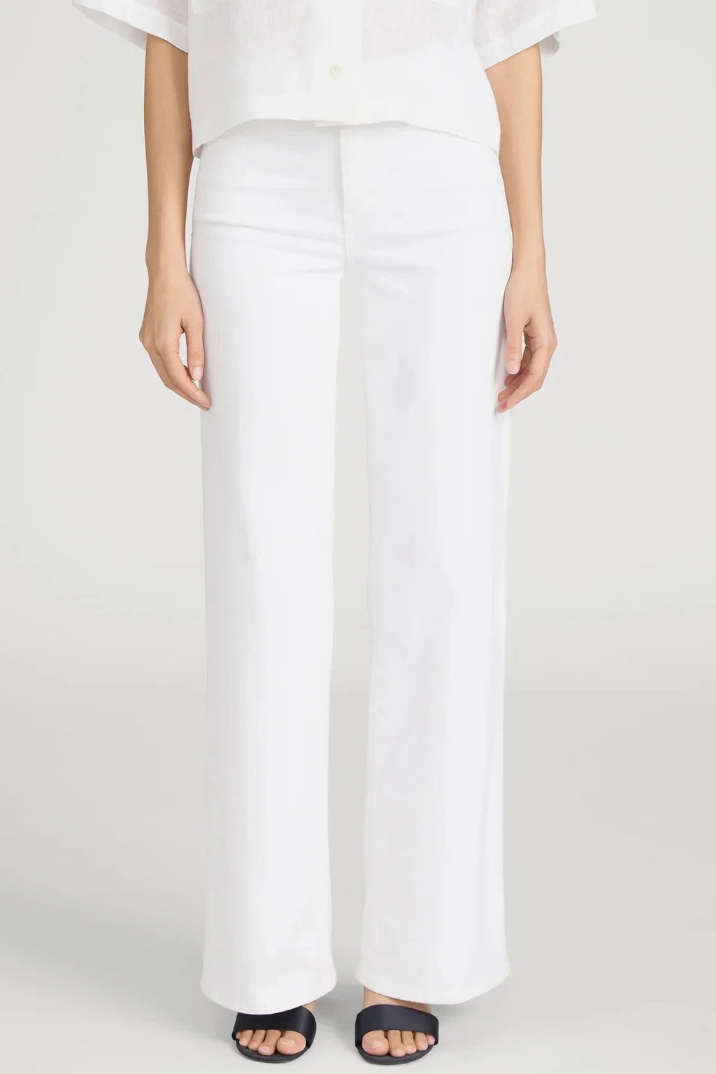 Frame Le Slim Palazzo White