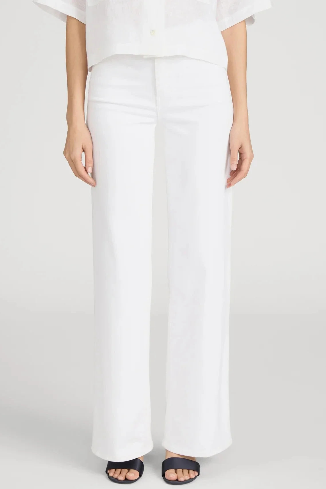 Frame Le Slim Palazzo White