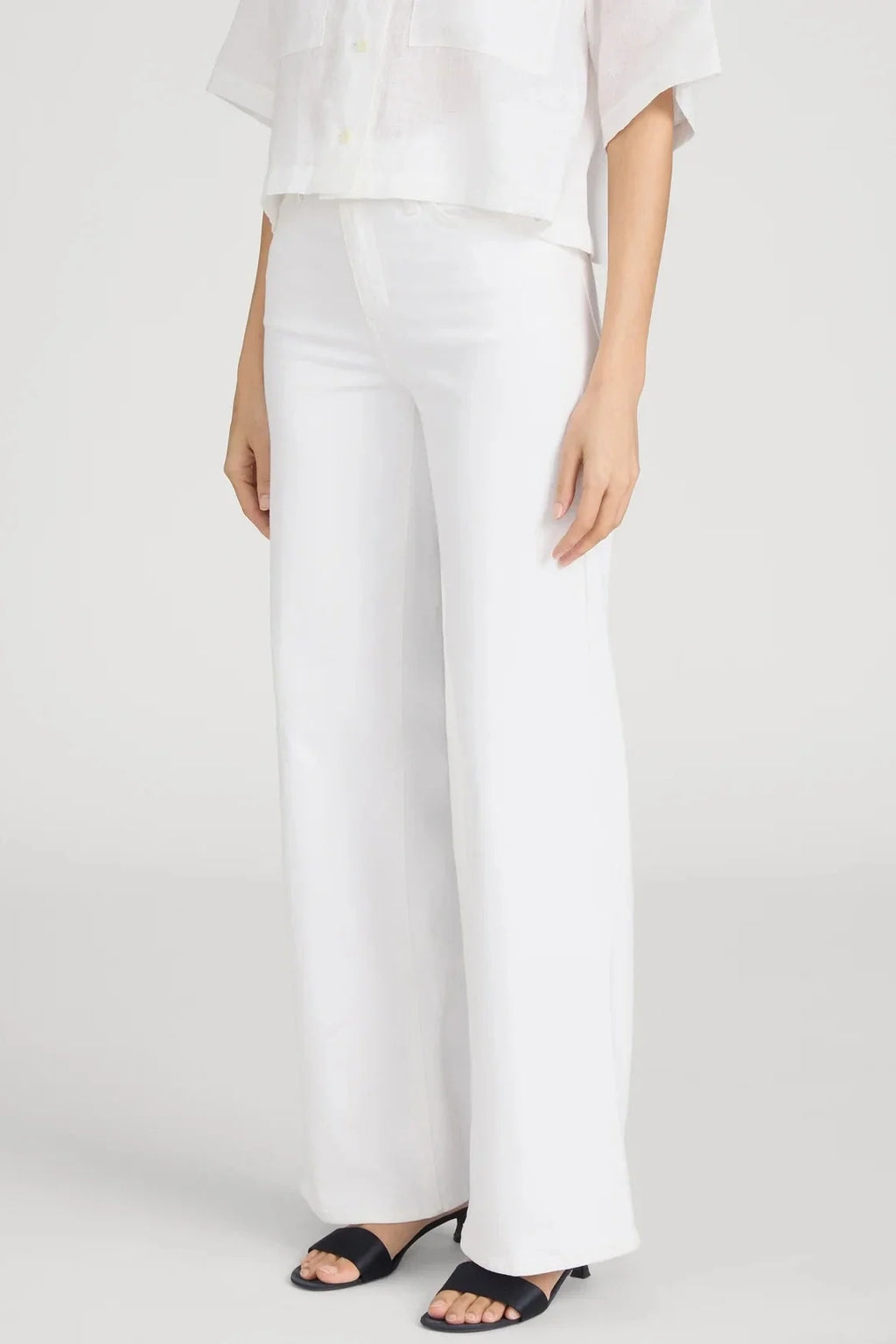 Frame Le Slim Palazzo White