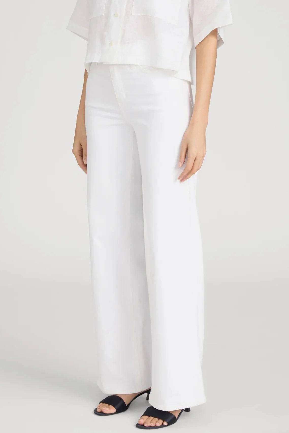 Frame Le Slim Palazzo White