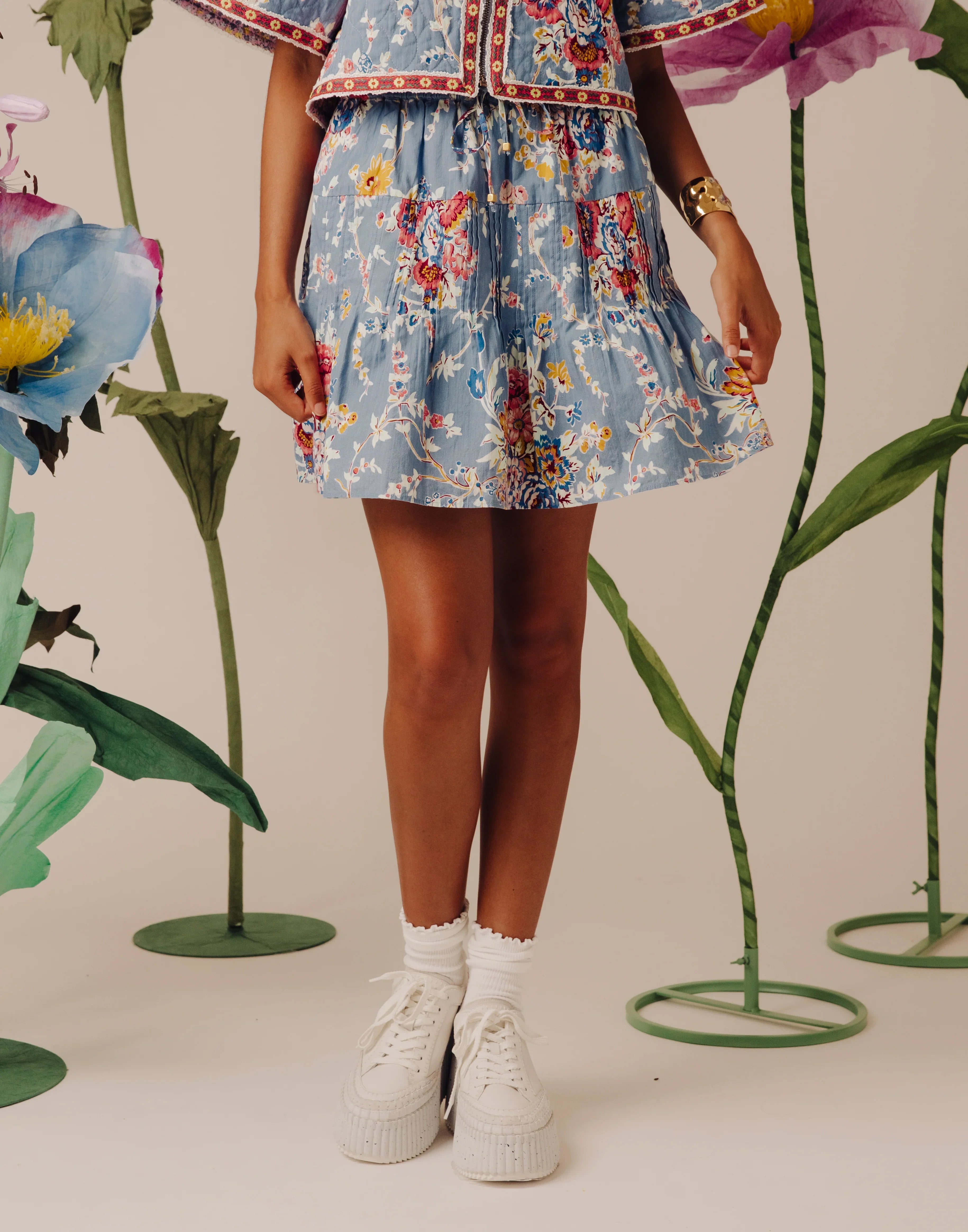 LOVE THE LABEL Melie Mini Skirt
