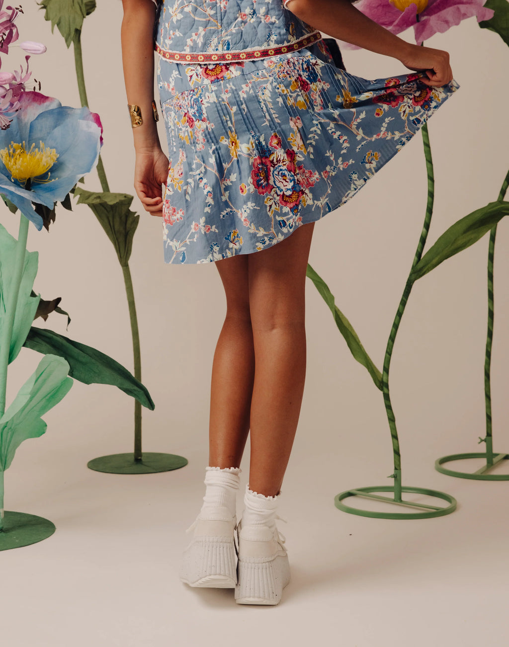 LOVE THE LABEL Melie Mini Skirt