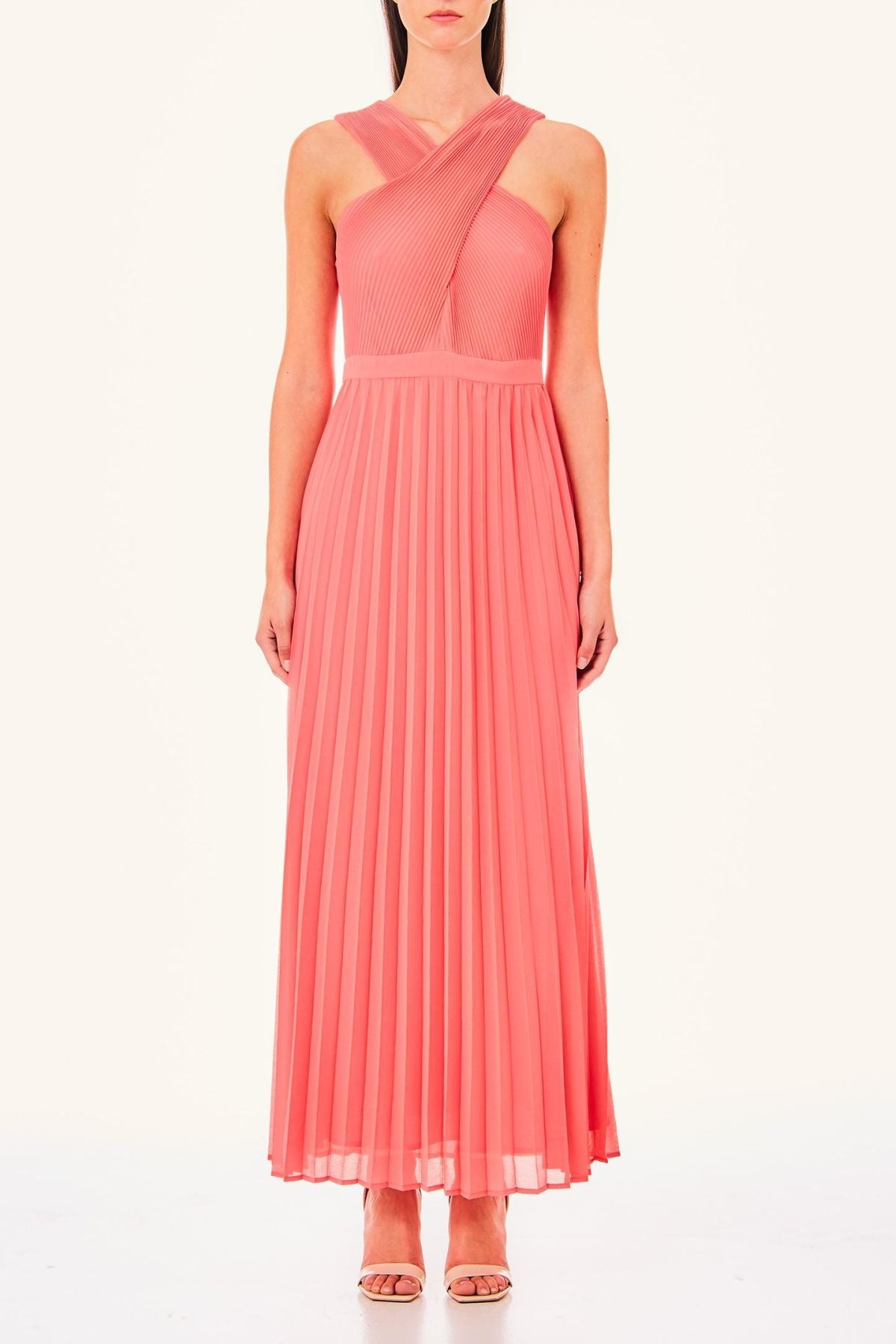 Robe à Devant "Y" Rayé Ondulé Liu Jo