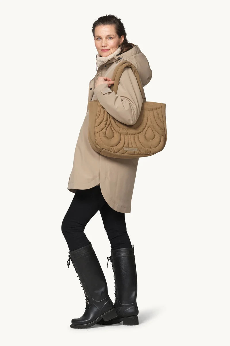 Ilse Jacobsen Sac matelassé - Sepia Tint