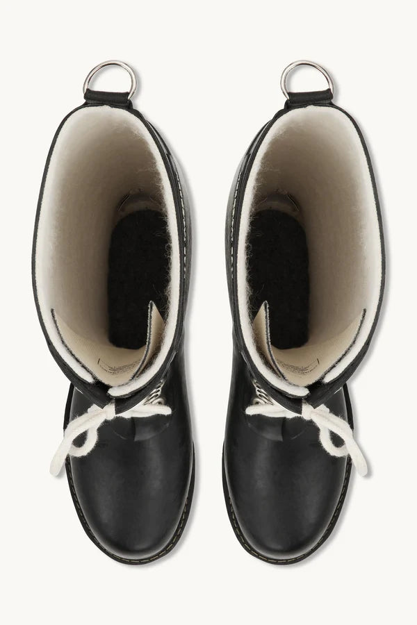Isle Jacobsen Bottes en caoutchouc montantes Noir