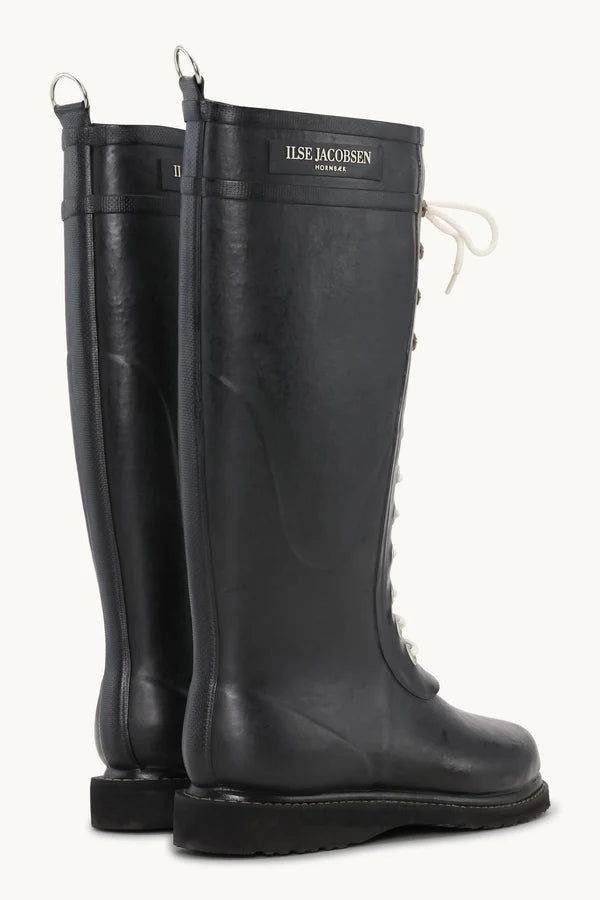 Isle Jacobsen Bottes en caoutchouc montantes Noir
