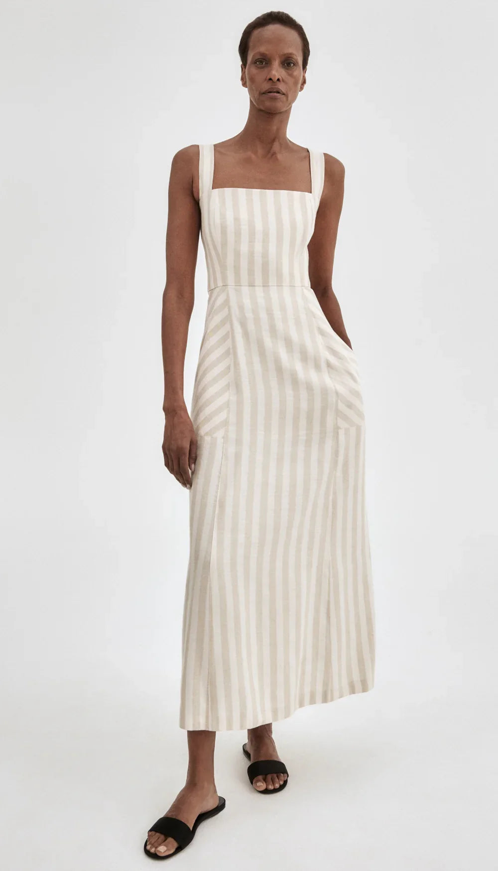 Smythe Picnic Dress Stone