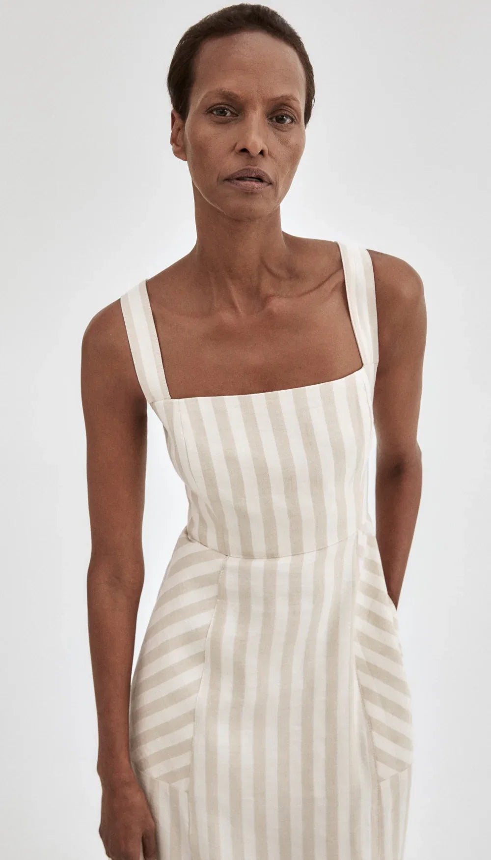Smythe Picnic Dress Stone