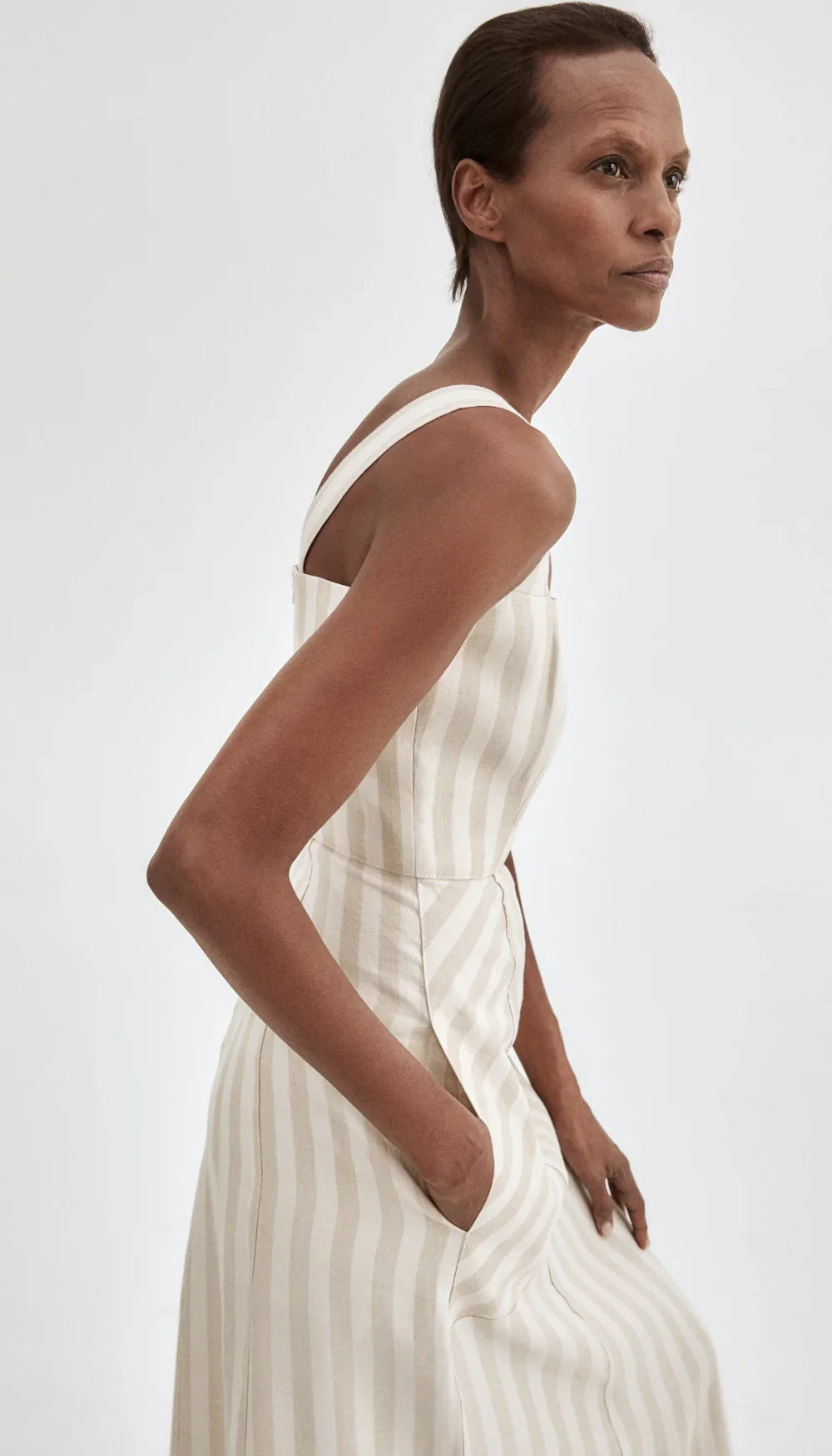 Smythe Picnic Dress Stone