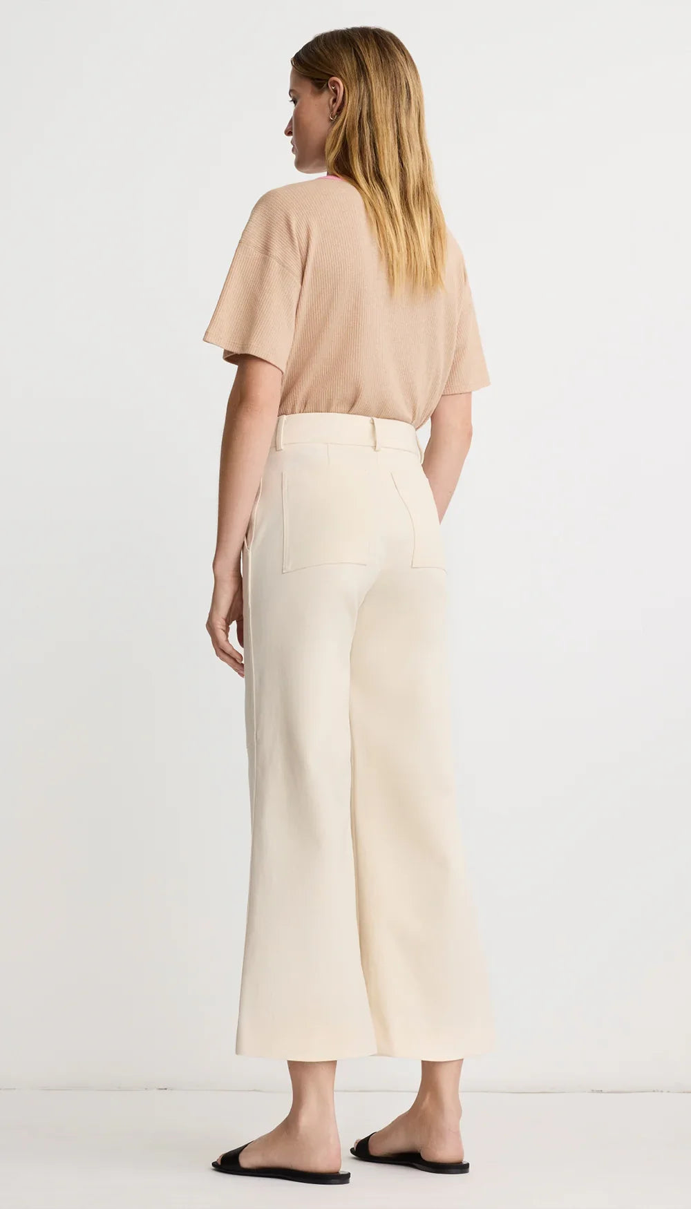 Smythe Utility Culotte Pant Cream