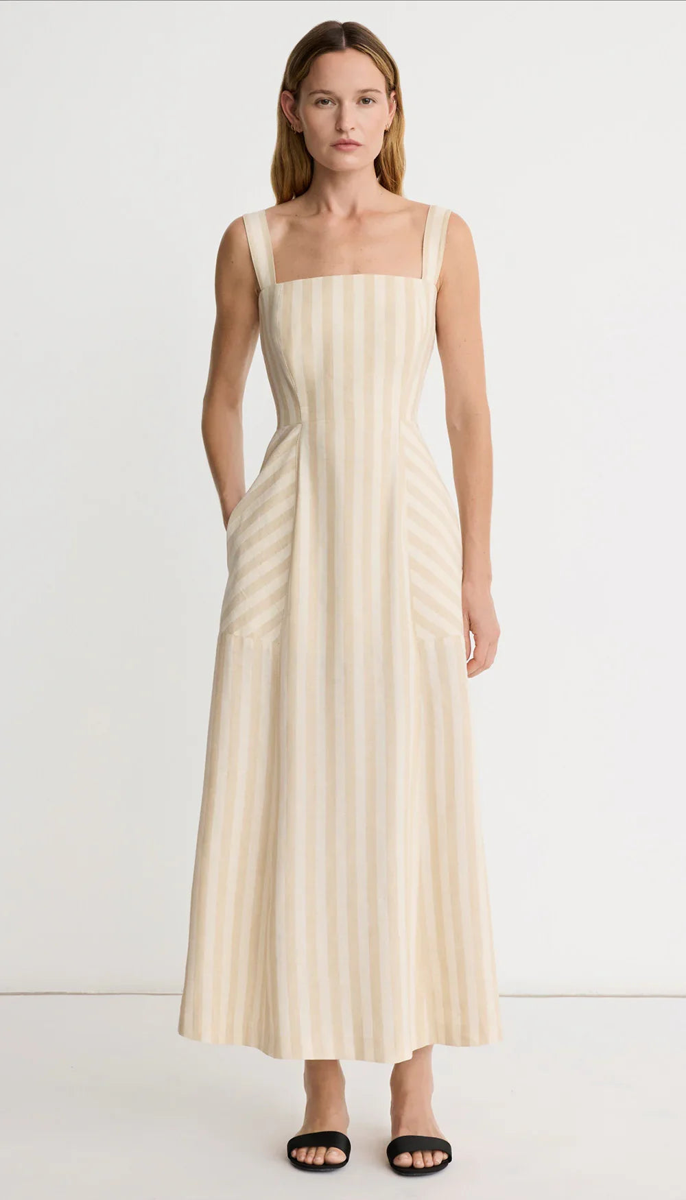 Smythe Picnic Dress Stone