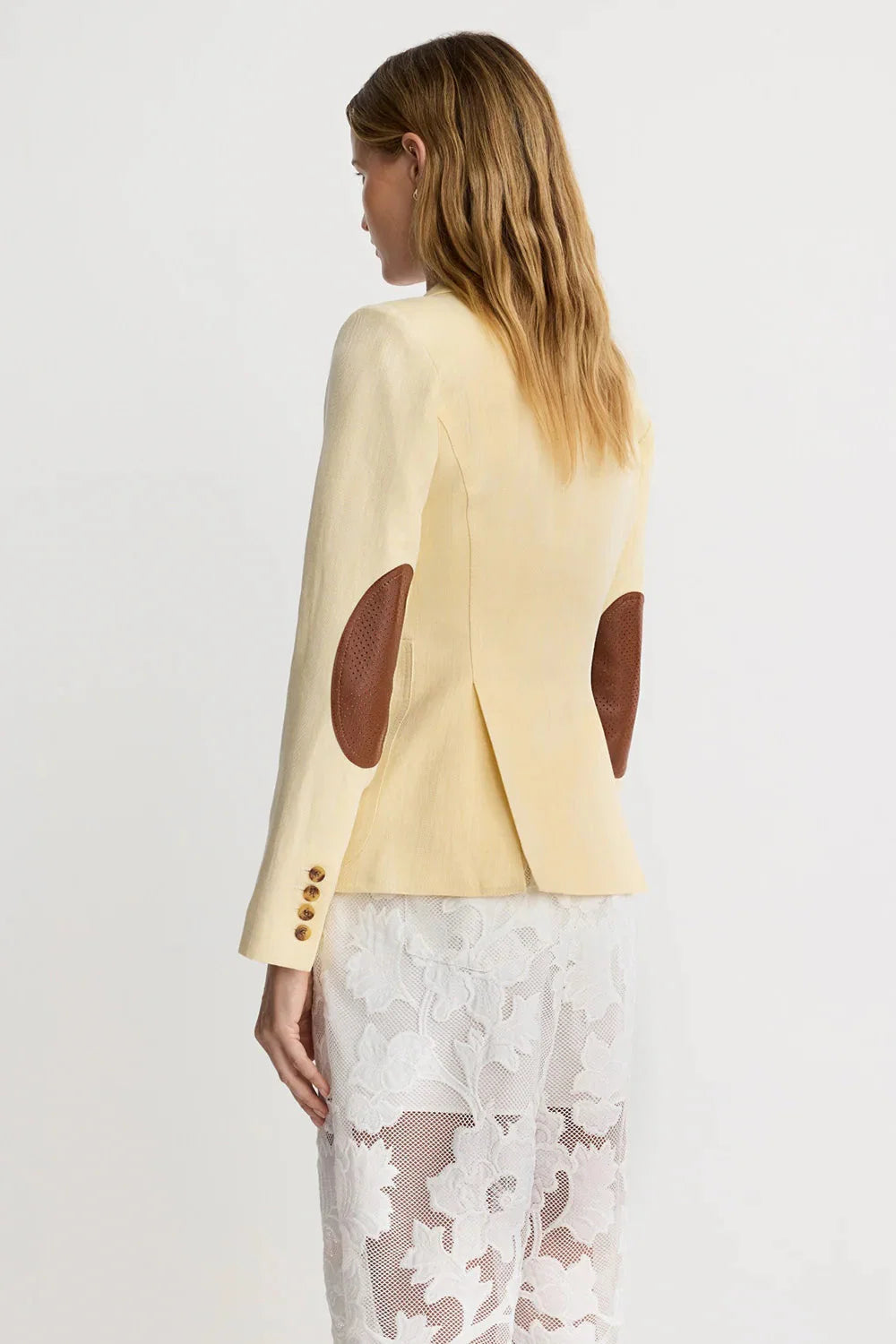 Smythe Patch Pocket Duchess W/ Elbow Patch Yellow