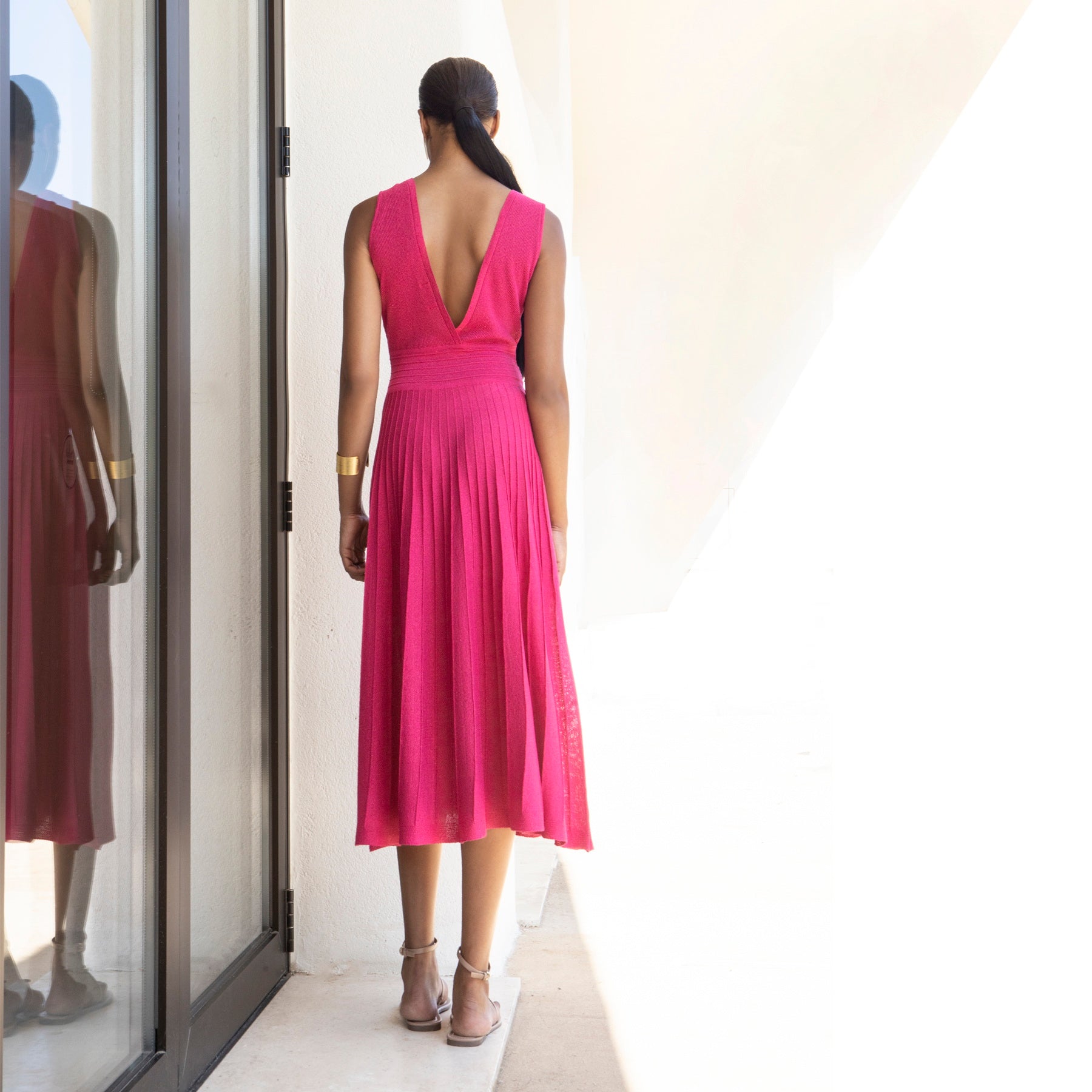 Aggél - Robe Midi Lurex