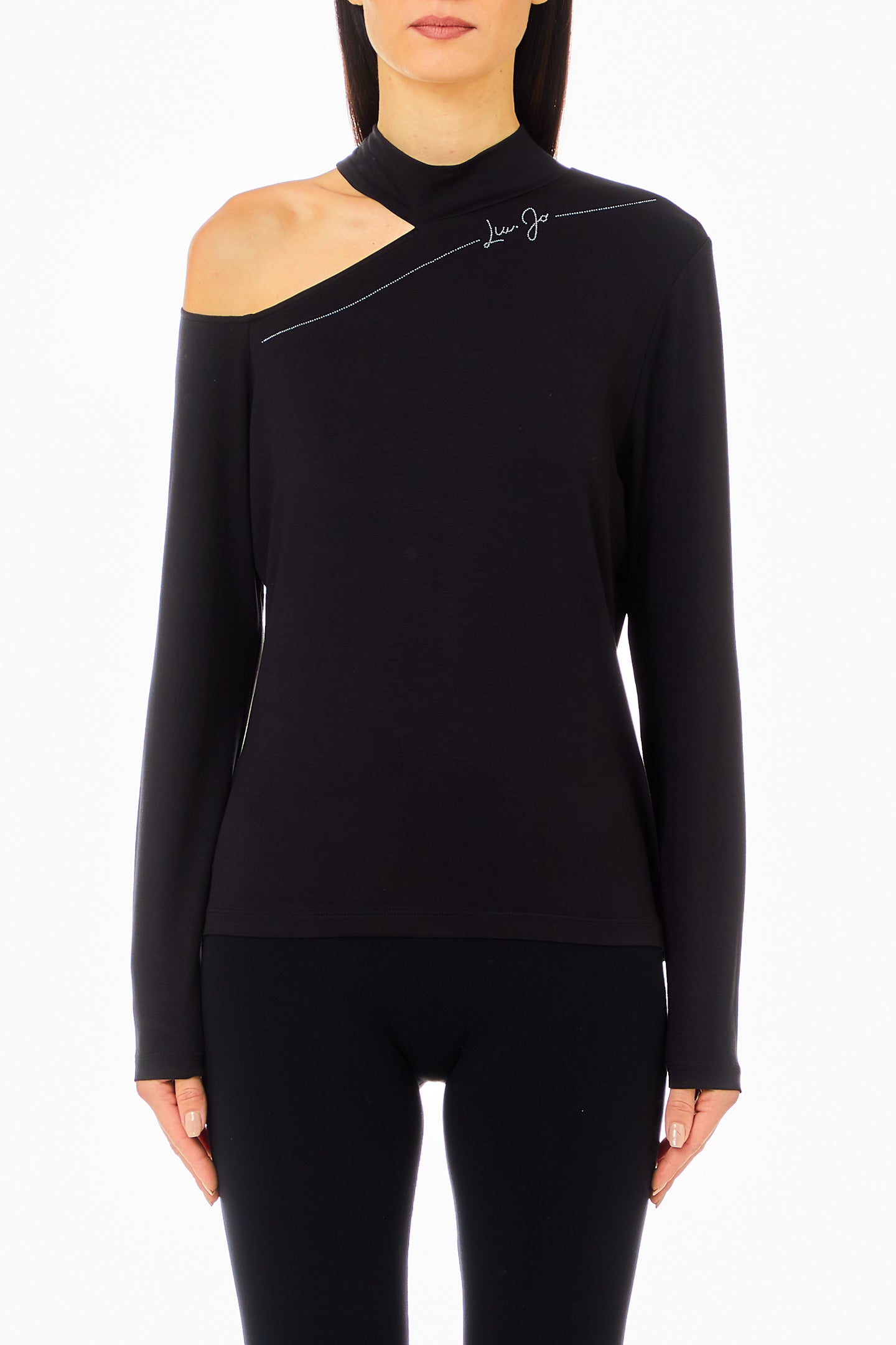 Chemise classique à col rond Liu Jo