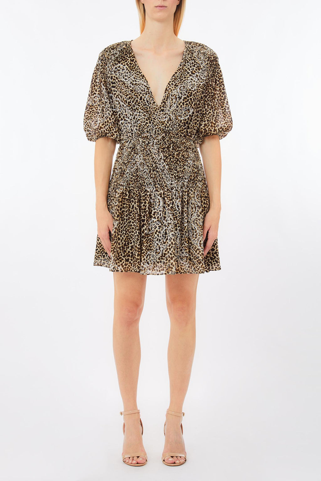 Liu Jo Dress Mini Leopard Print