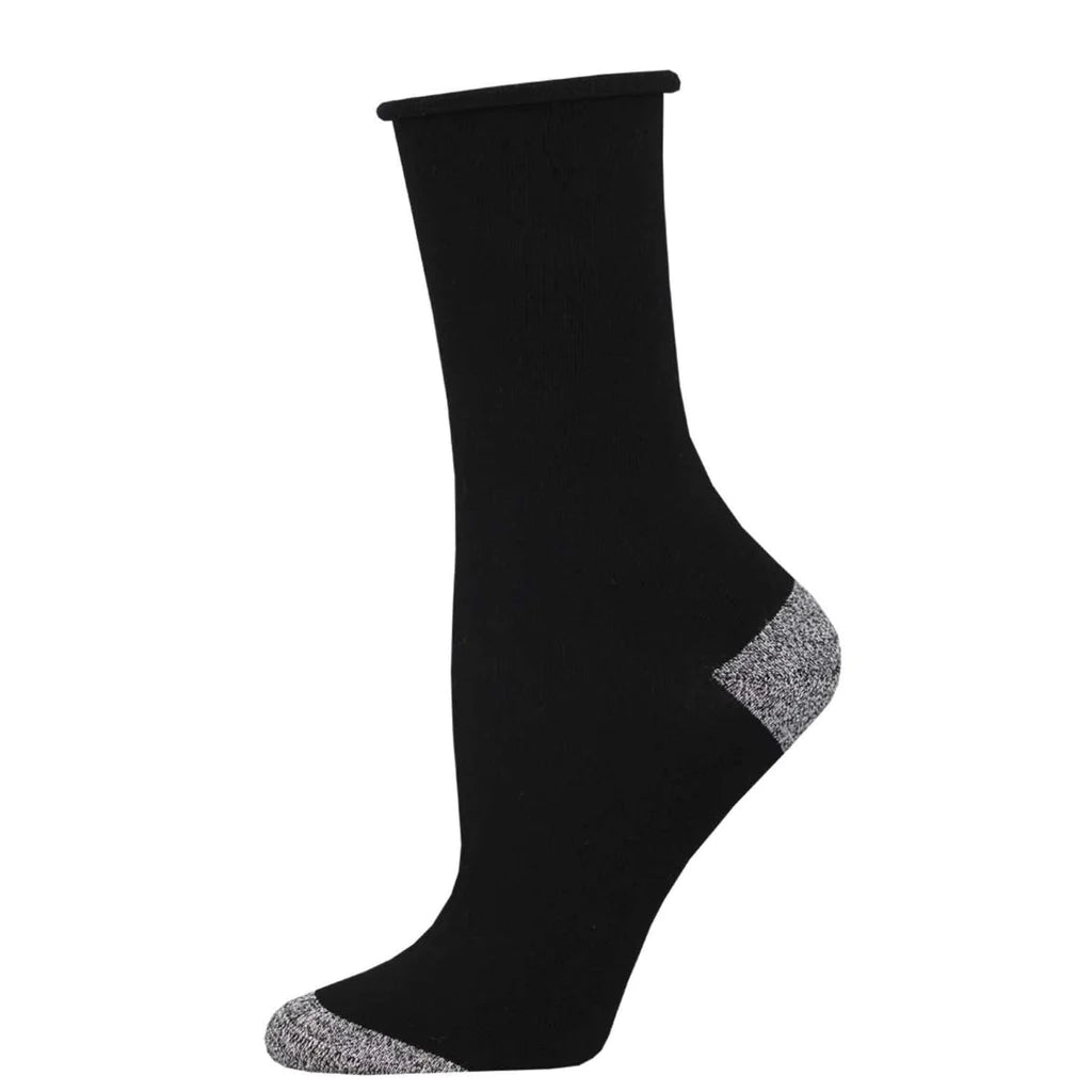 Chaussettes contrastées talon-orteils