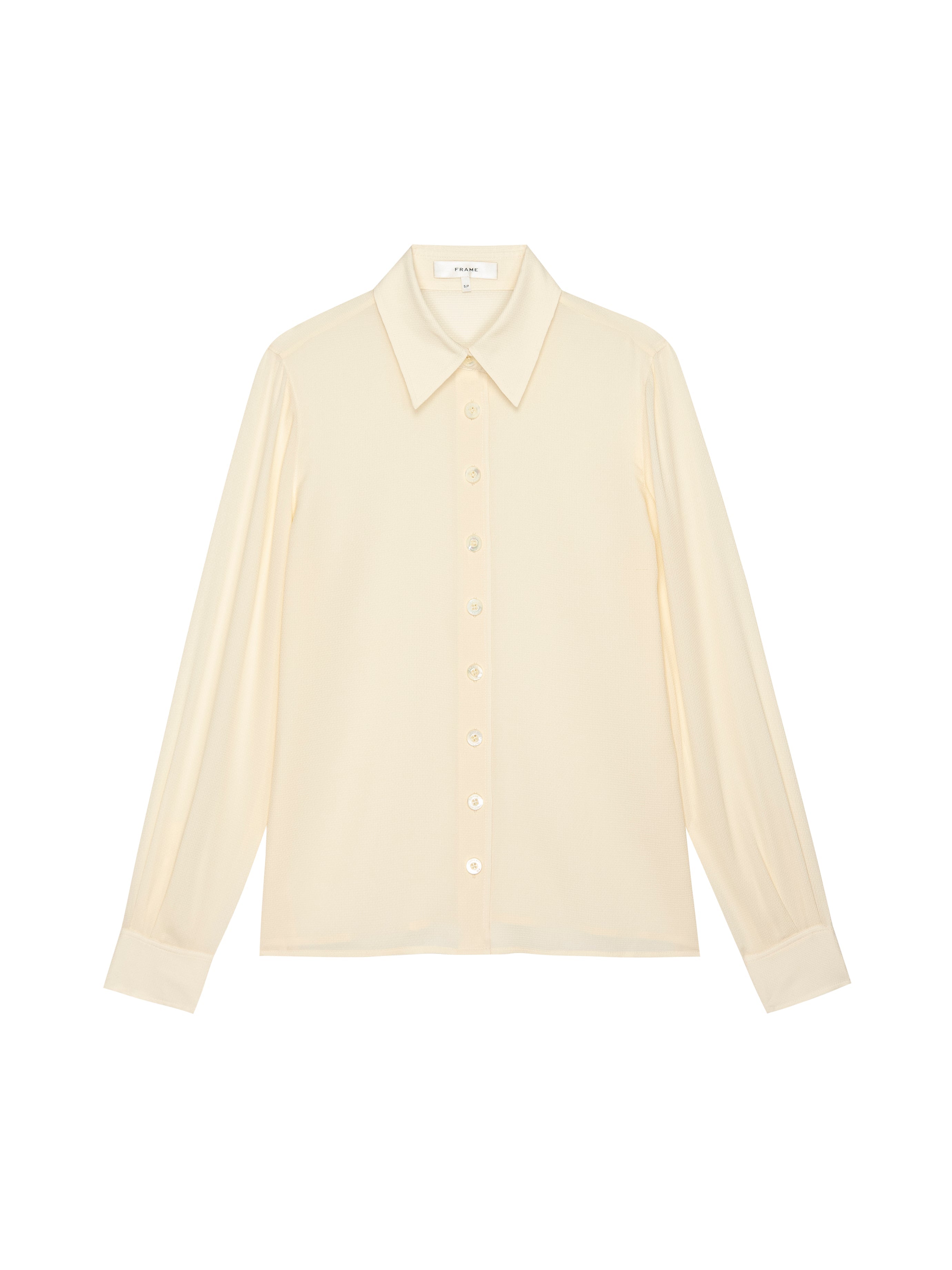 Frame The Textured Woven Button Shirt