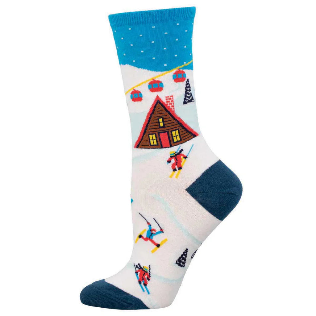 Skier en chaussettes