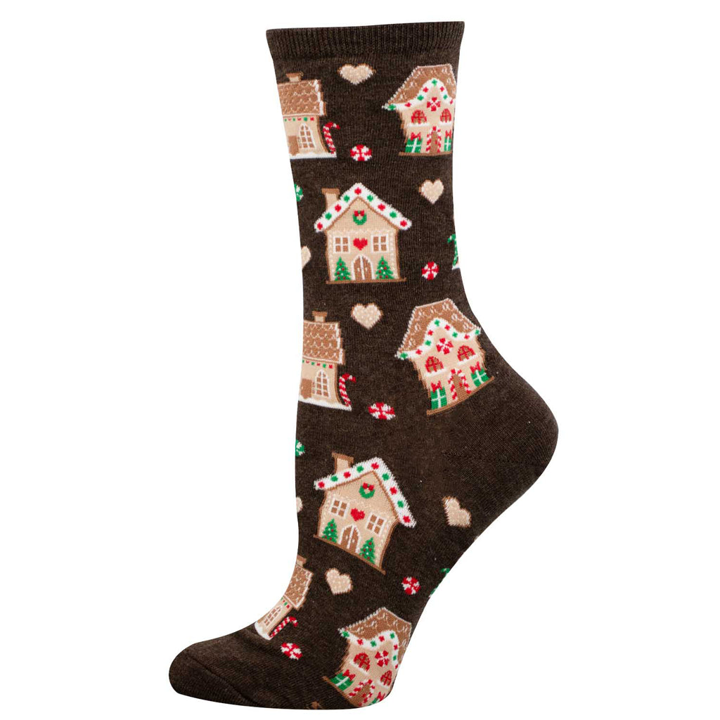 Chaussettes Maisons en pain d'épice